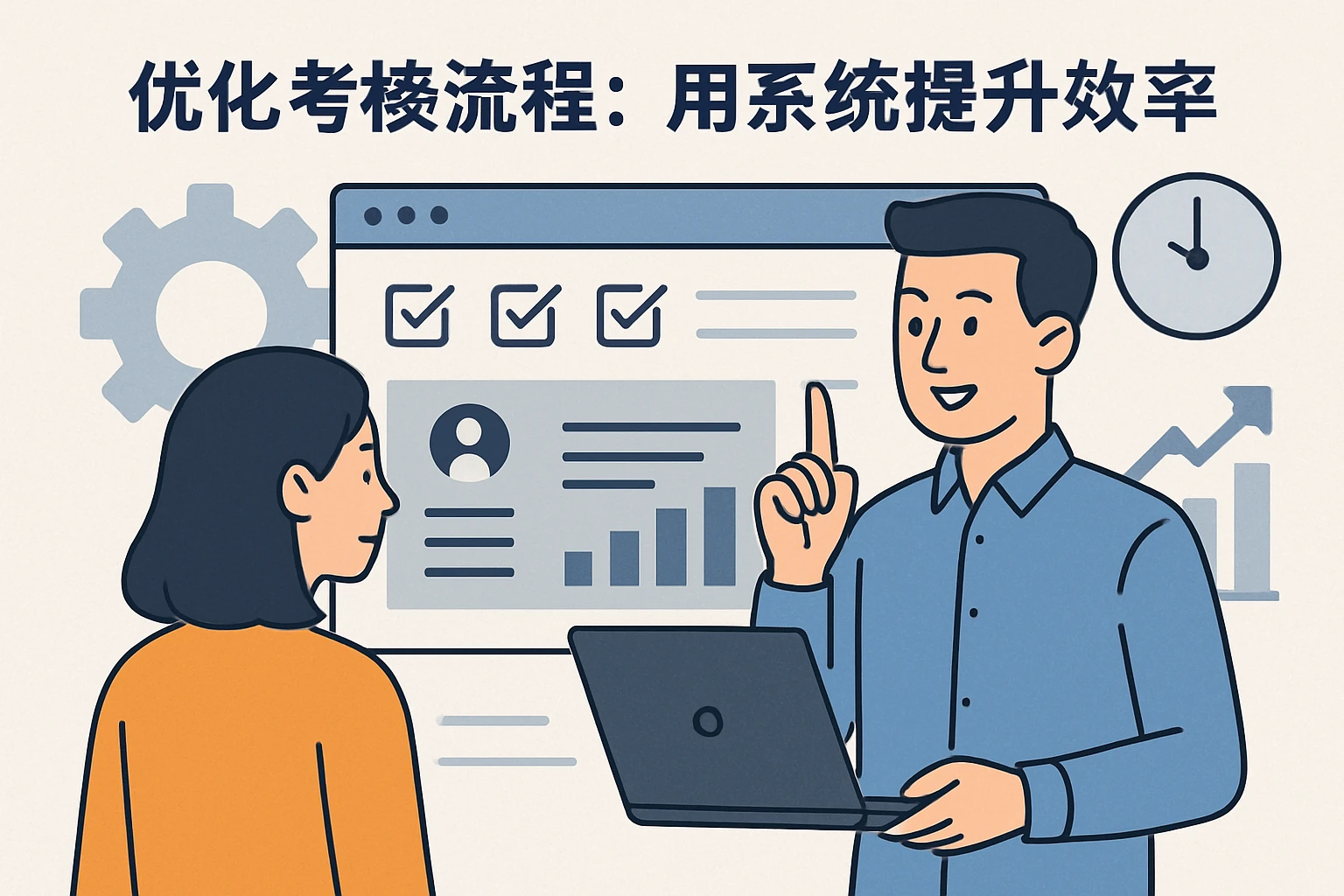 2. 优化考核流程:用系统提升效率