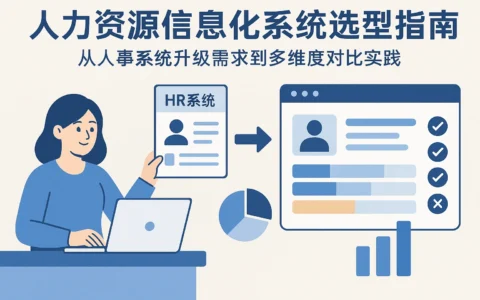 人力资源信息化系统选型指南：从人事系统升级需求到多维度对比实践
