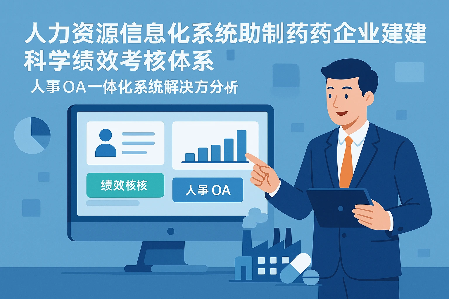 人力资源信息化系统助力制药企业构建科学绩效考核体系 - 人事OA一体化系统解决方案分析