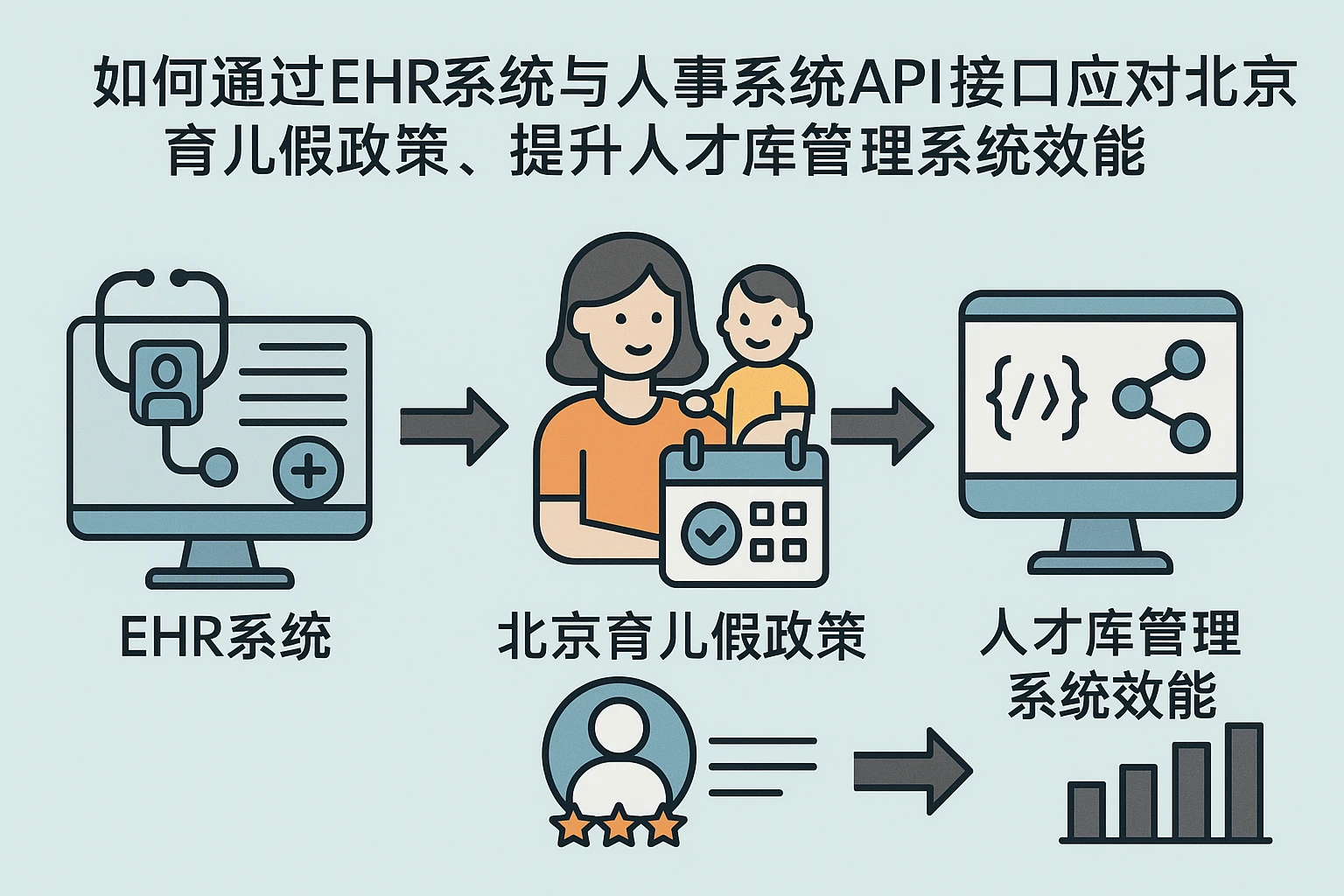 如何通过EHR系统与人事系统API接口应对北京育儿假政策,提升人才库管理系统效能