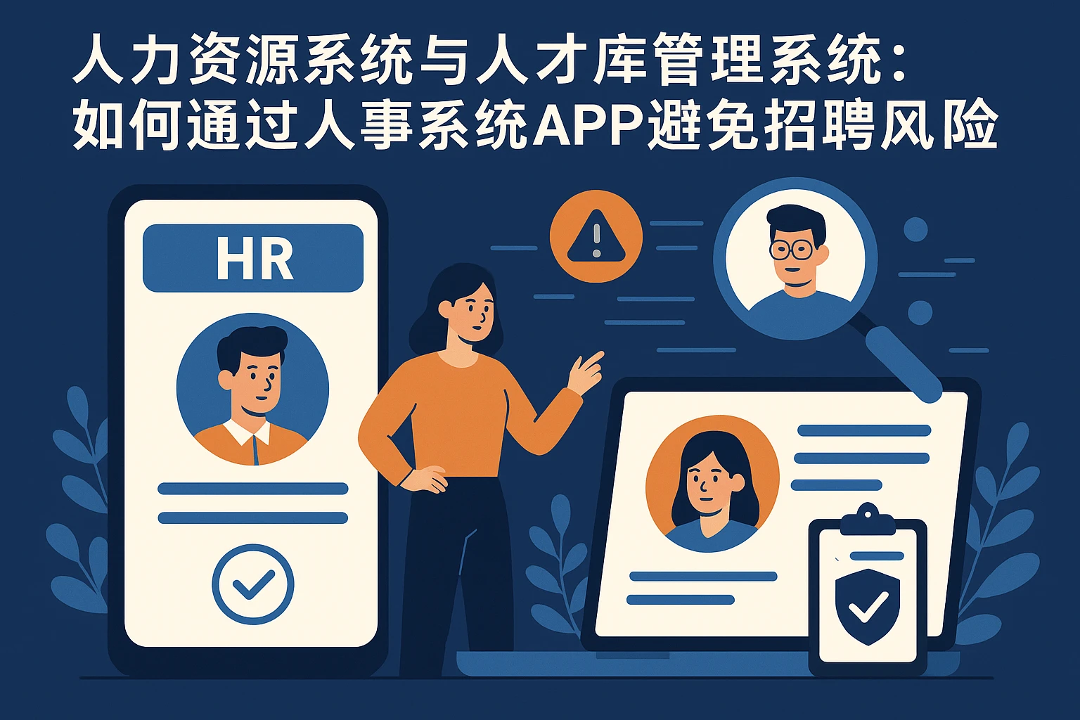 人力资源系统与人才库管理系统:如何通过人事系统APP避免招聘风险