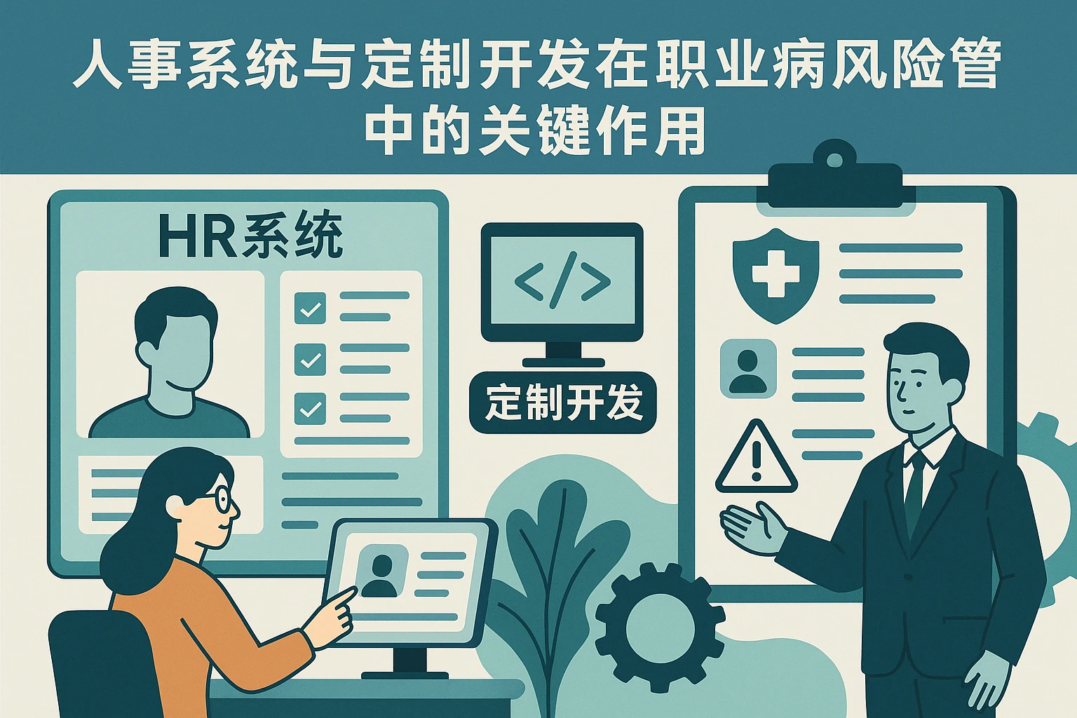 人事系统与定制开发在职业病风险管理中的关键作用