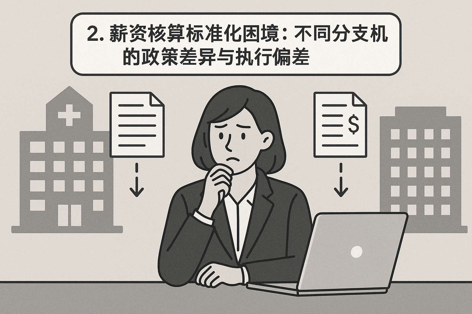 2. 薪资核算标准化困境：不同分支机构的政策差异与执行偏差