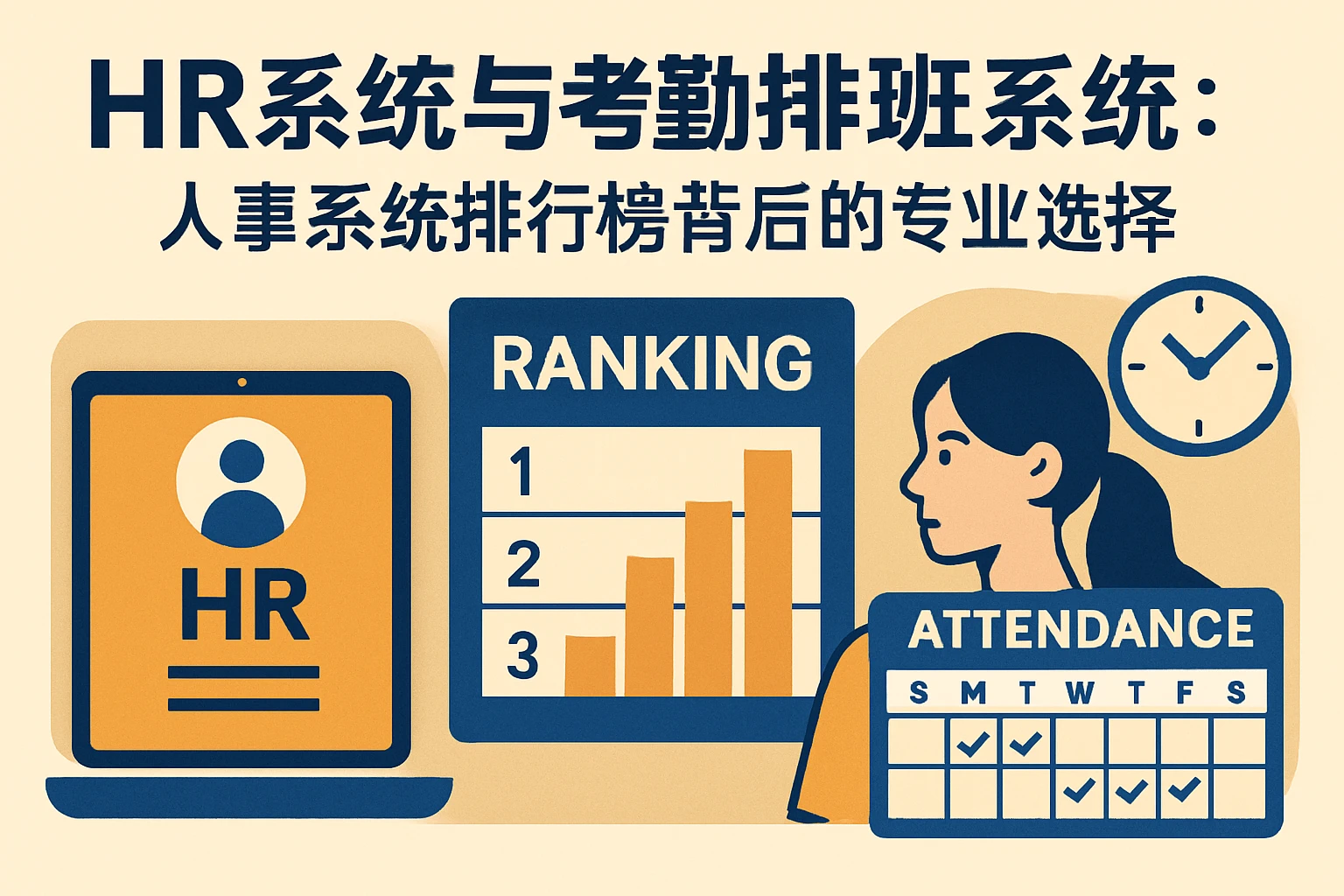 HR系统与考勤排班系统:人事系统排行榜背后的专业选择
