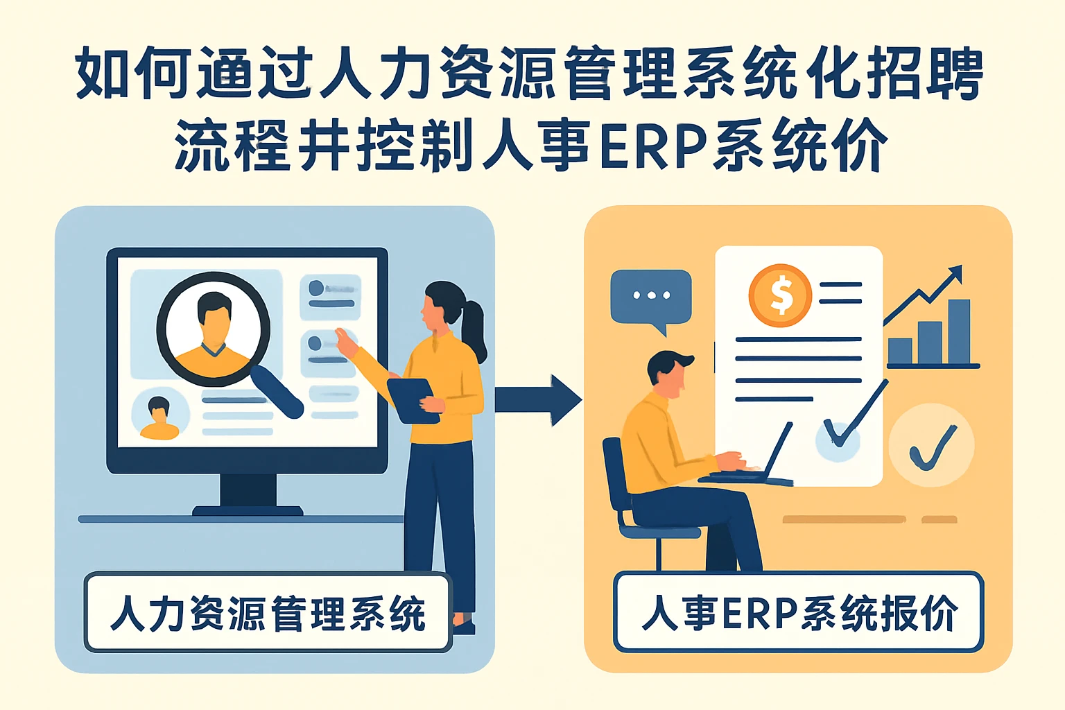 如何通过人力资源管理系统优化招聘流程并控制人事ERP系统报价