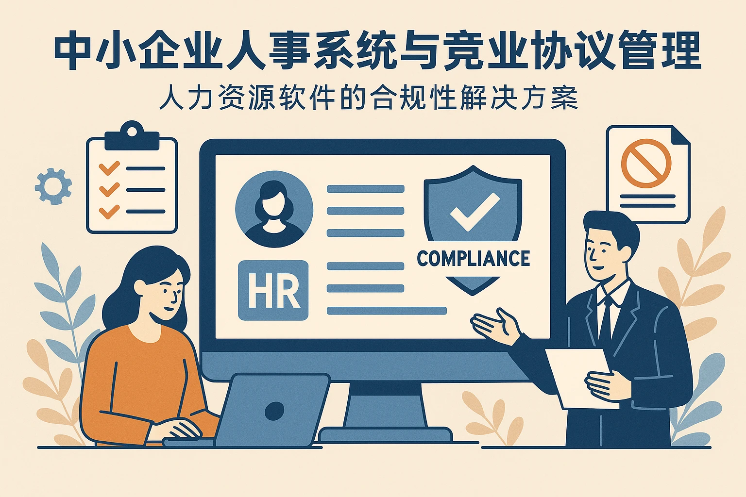 中小企业人事系统与竞业协议管理:人力资源软件的合规性解决方案