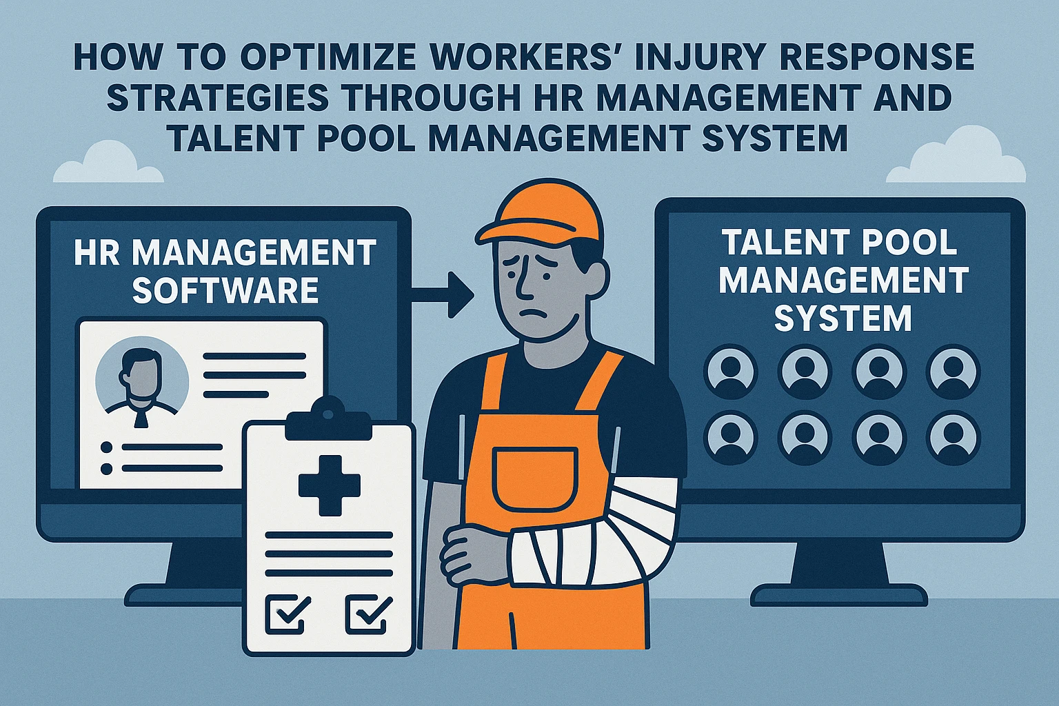 如何通过人事管理软件与人才库管理系统优化工伤应对策略