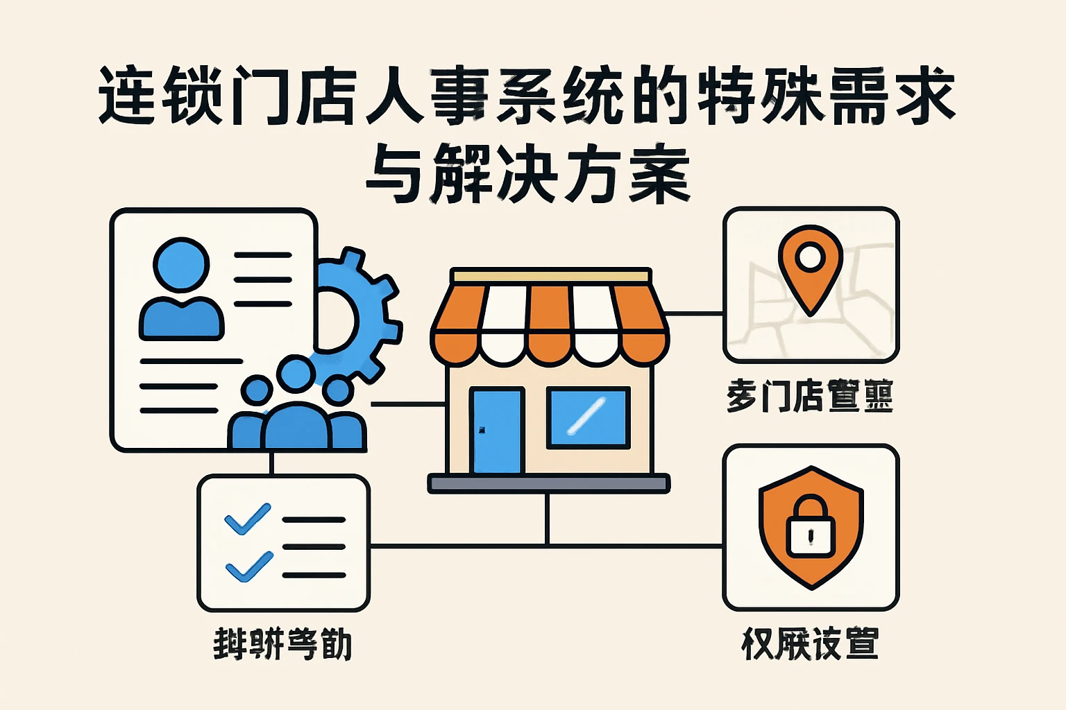 连锁门店人事系统的特殊需求与解决方案