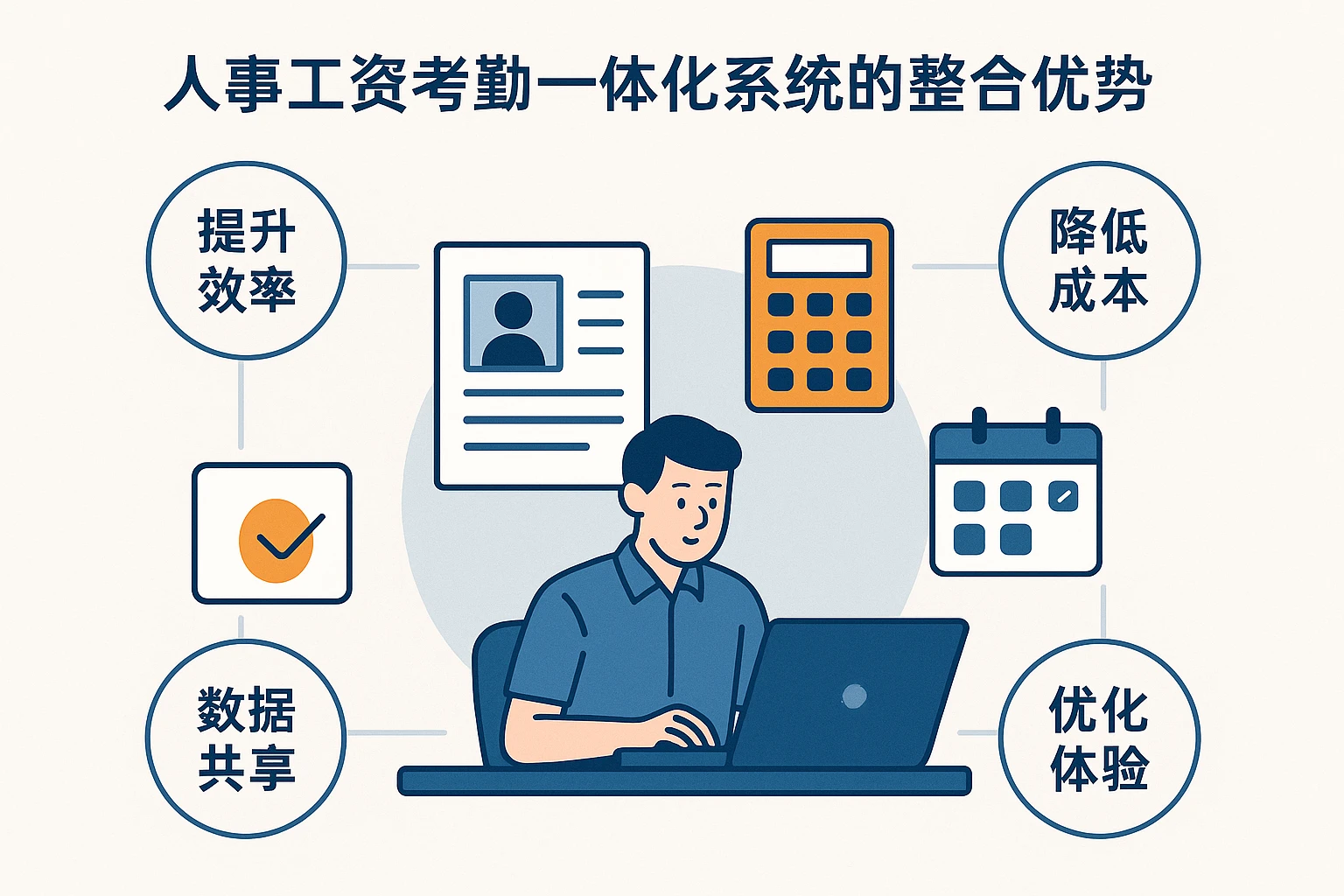 人事工资考勤一体化系统的整合优势