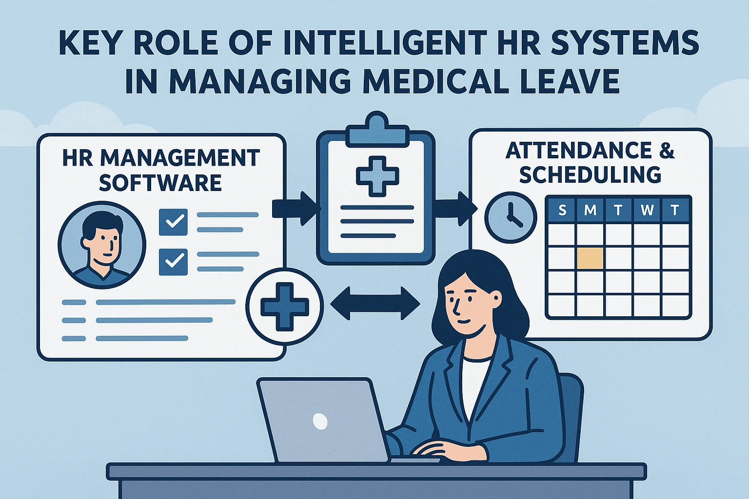 智能人事系统在医疗期管理中的关键作用:HR管理软件与考勤排班系统的整合应用