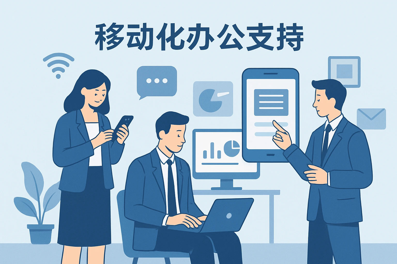 移动化办公支持