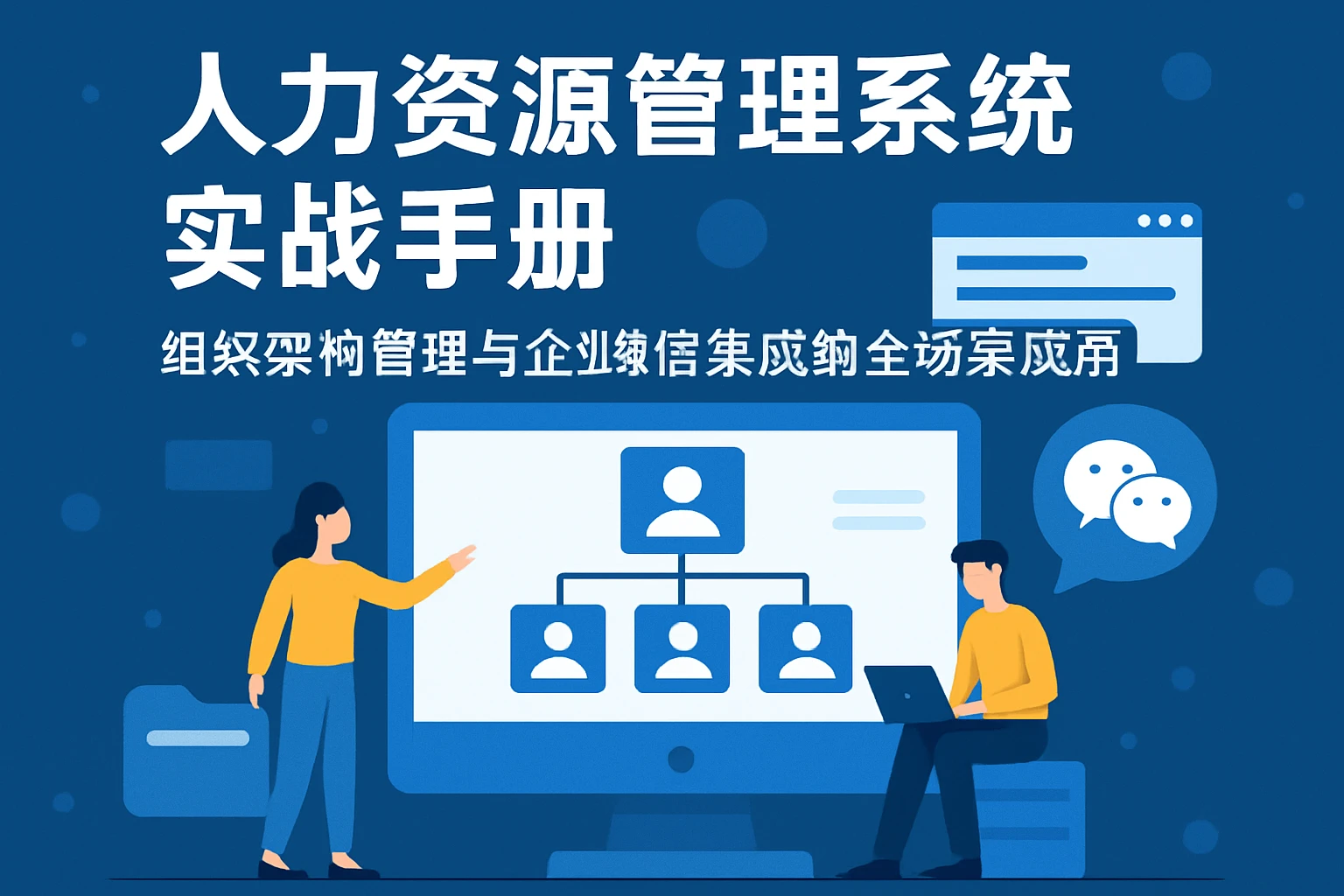 人力资源管理系统实战手册:组织架构管理与企业微信集成的全场景应用