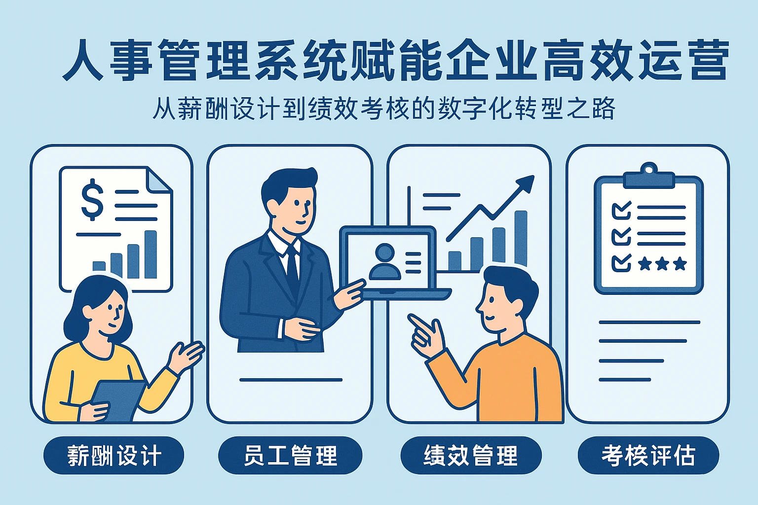 人事管理系统赋能企业高效运营:从薪酬设计到绩效考核的数字化转型之路