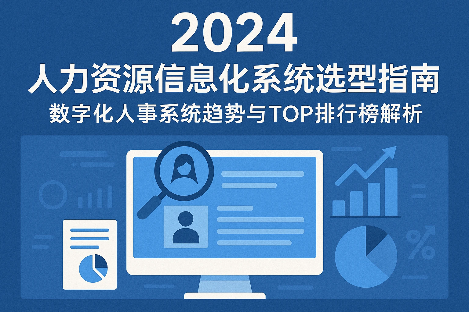 2024人力资源信息化系统选型指南:数字化人事系统趋势与TOP排行榜解析