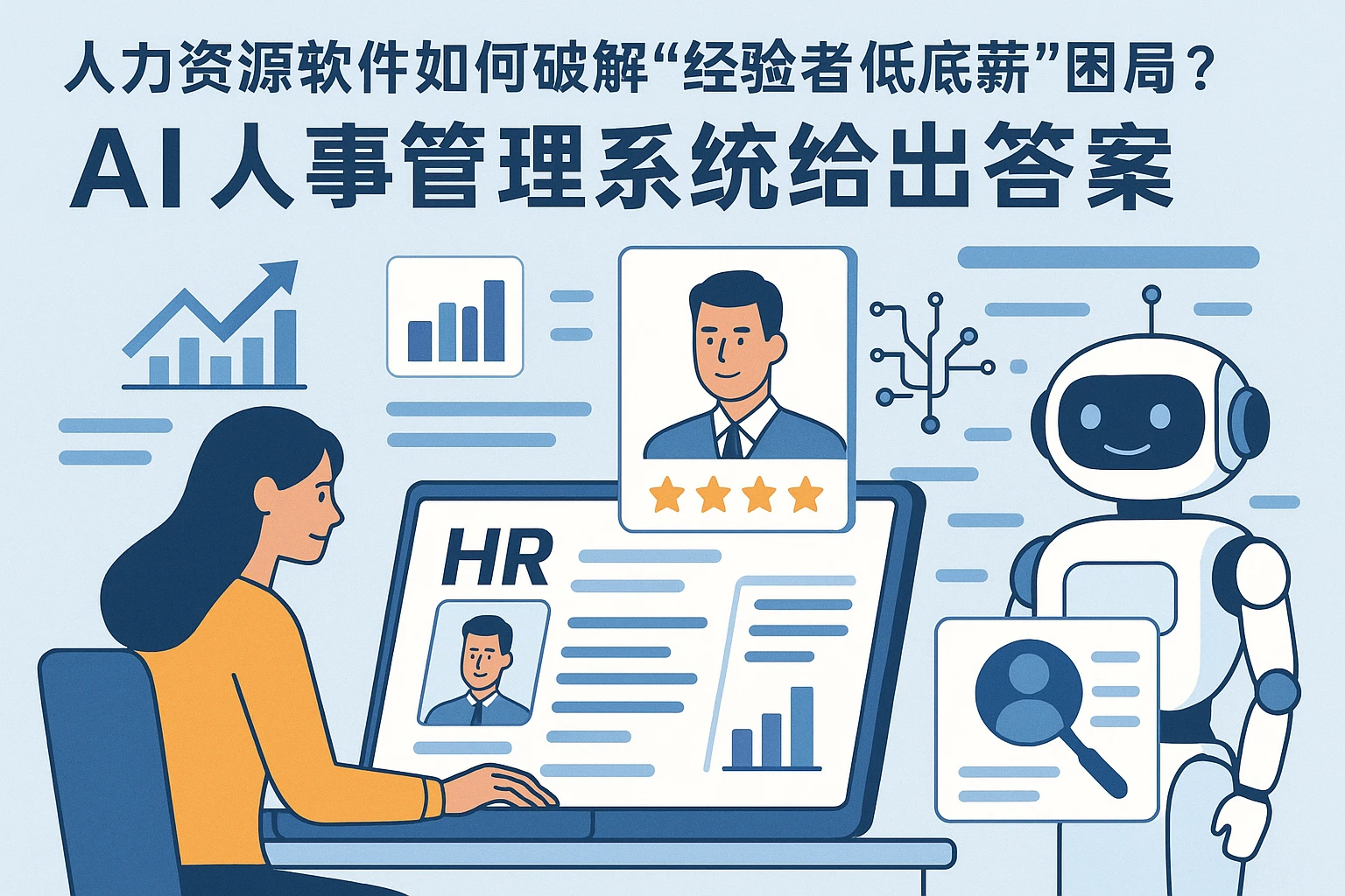 人力资源软件如何破解“经验者低底薪”困局？AI人事管理系统给出答案