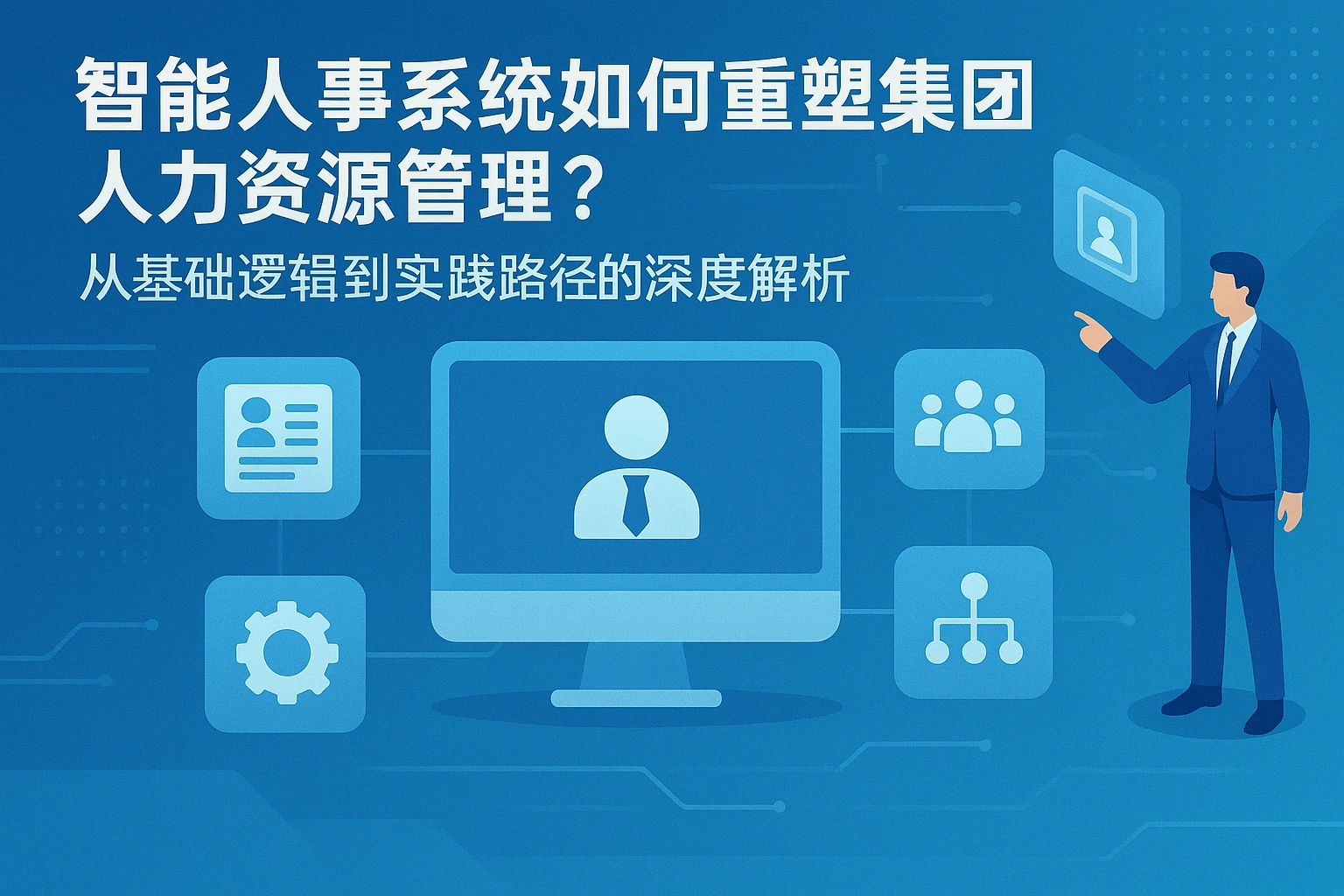 智能人事系统如何重塑集团人力资源管理?从基础逻辑到实践路径的深度解析