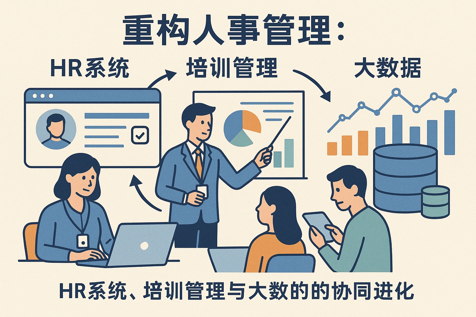 重构人事管理：HR系统、培训管理与大数据的协同进化