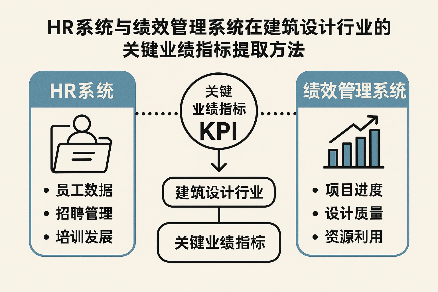 HR系统与绩效管理系统在建筑设计行业的关键业绩指标提取方法