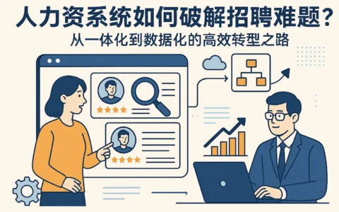 人力资源系统如何破解招聘难题？从一体化到数据化的高效转型之路