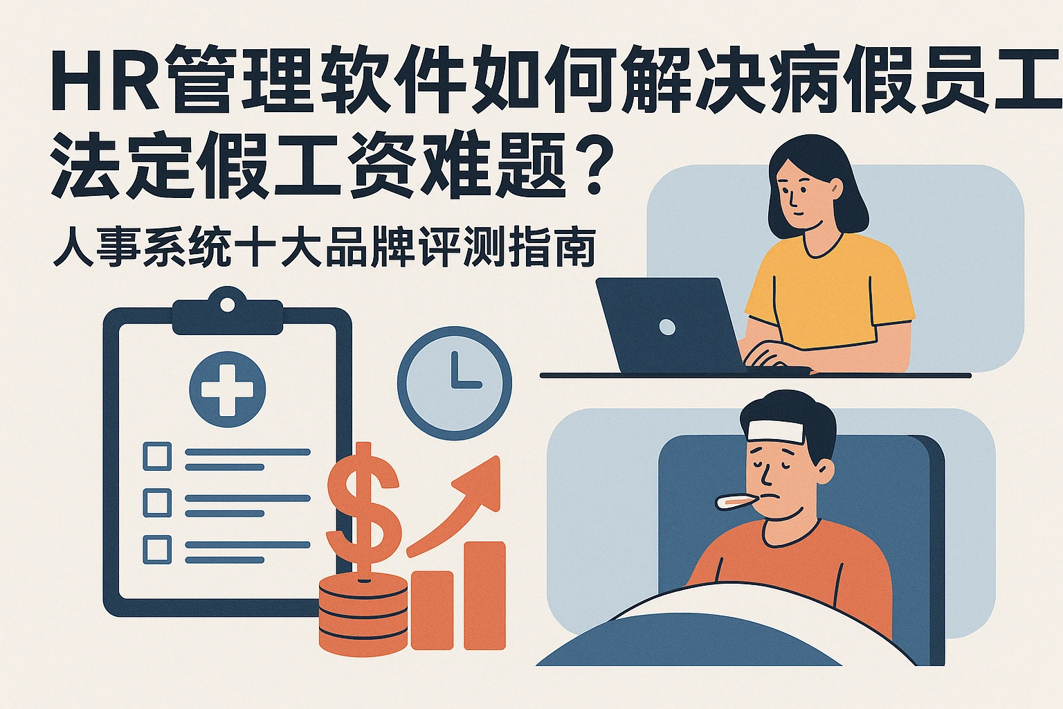 HR管理软件如何解决病假员工法定假工资难题?人事系统十大品牌评测指南