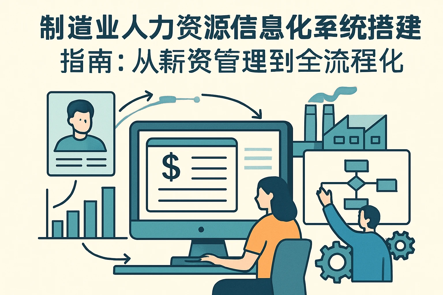制造业人力资源信息化系统搭建指南：从薪资管理到全流程优化