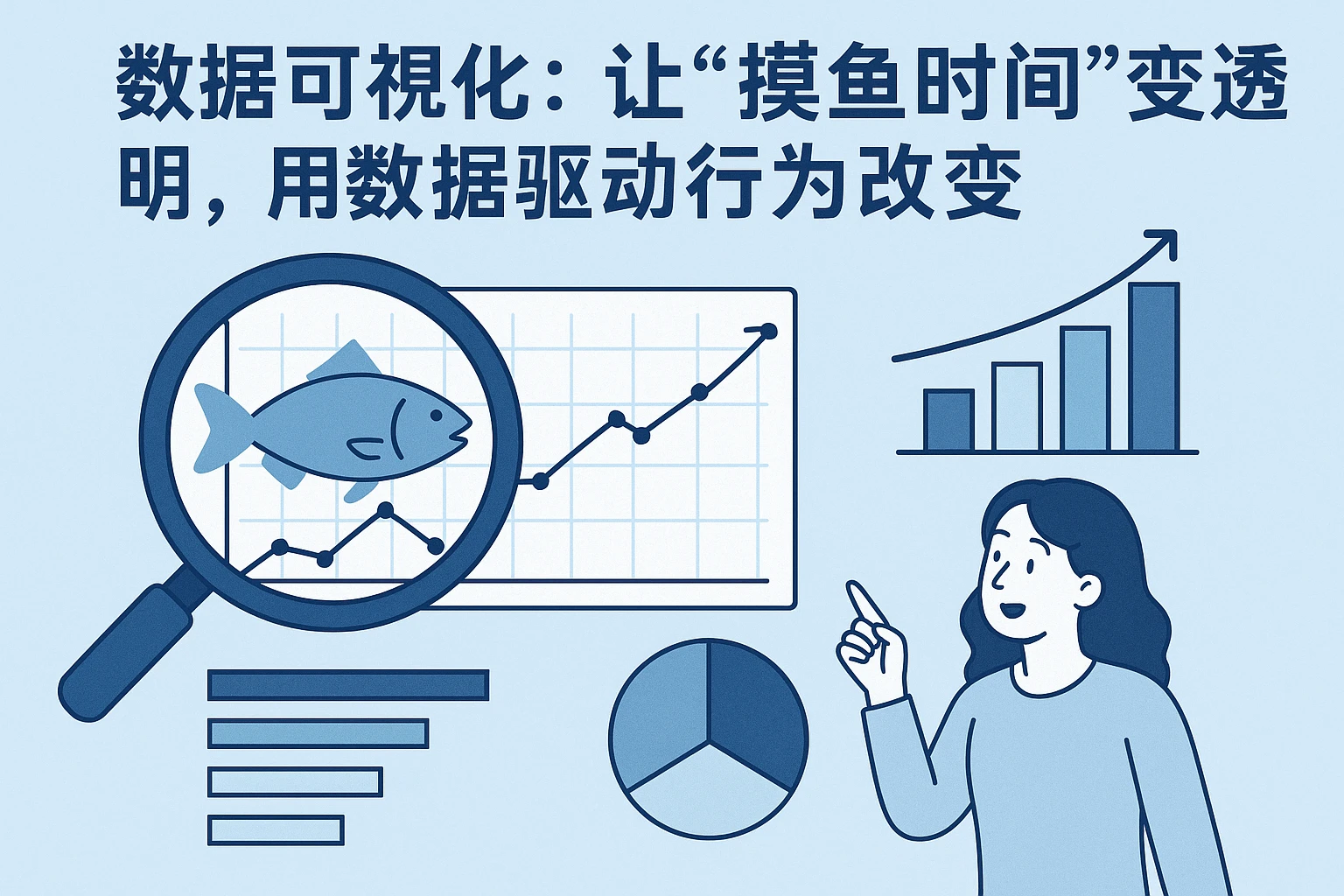 2. 数据可视化:让“摸鱼时间”变透明,用数据驱动行为改变