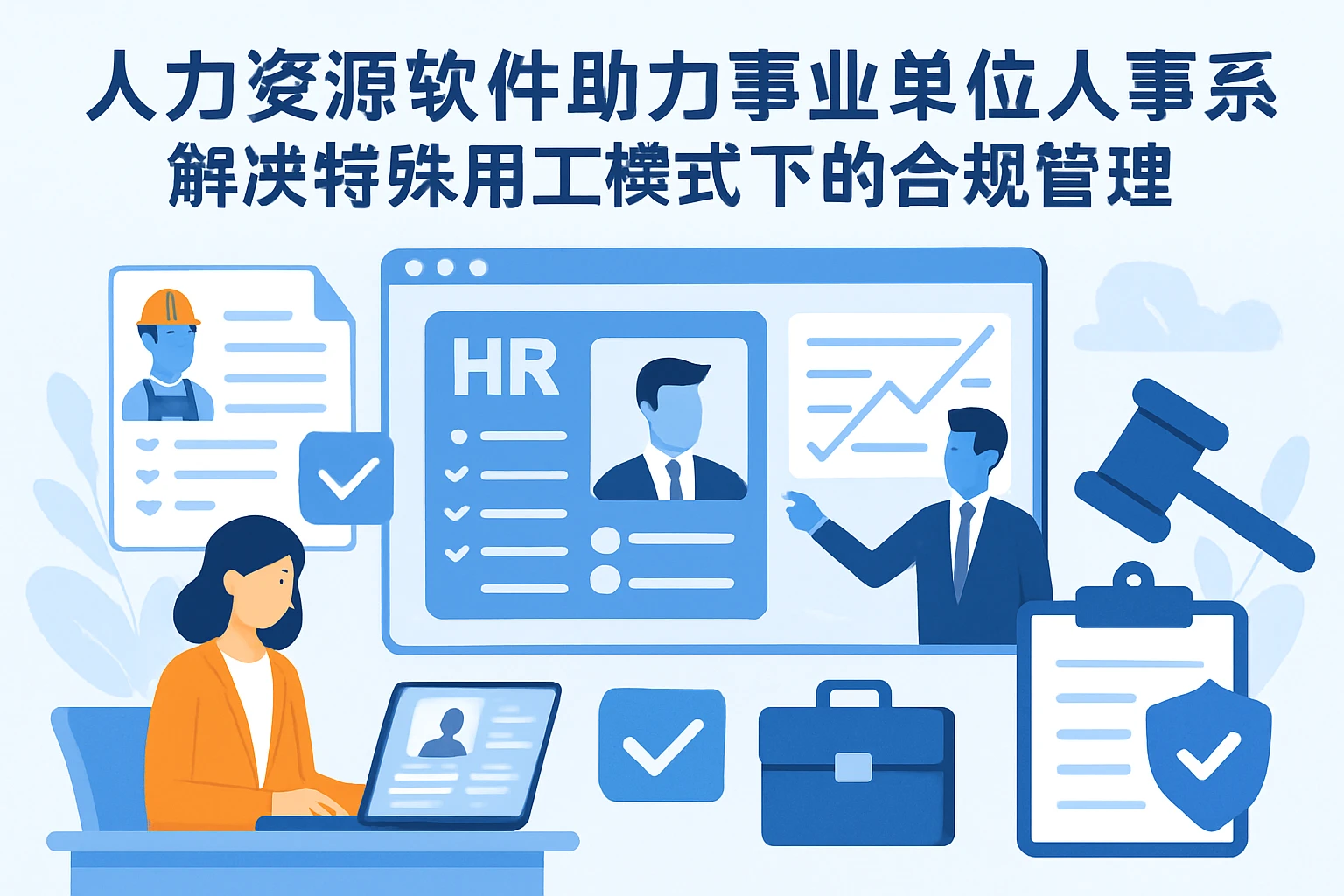 人力资源软件助力事业单位人事系统解决特殊用工模式下的合规管理