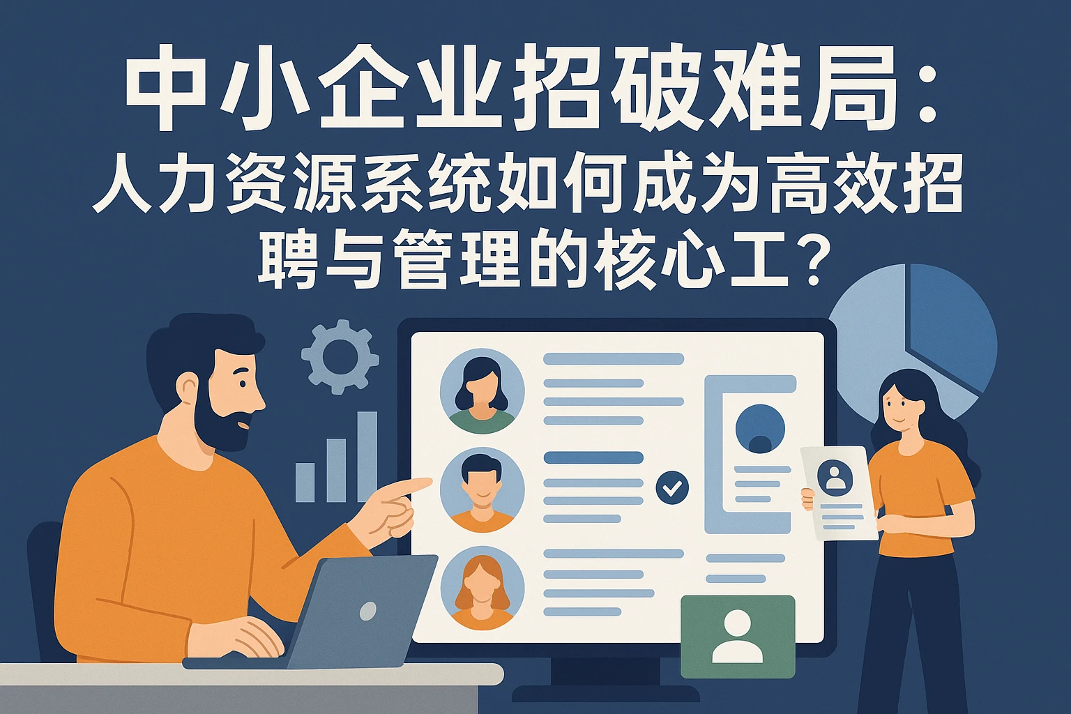 中小企业招聘难破局：人力资源系统如何成为高效招聘与管理的核心工具？