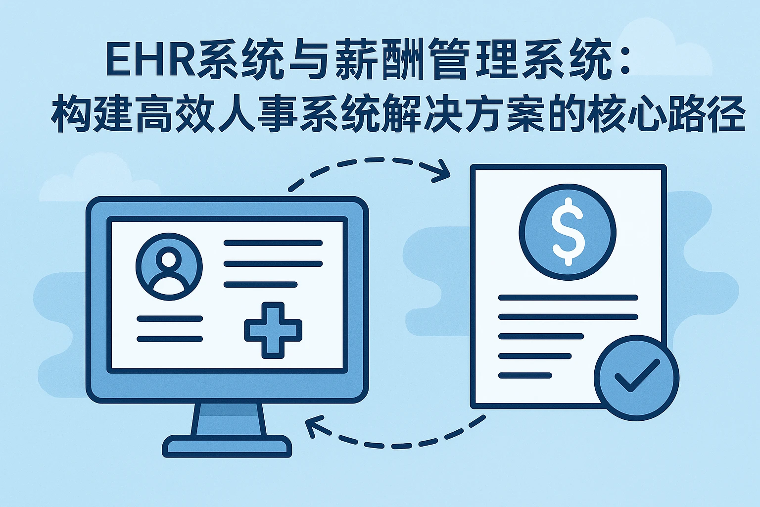EHR系统与薪酬管理系统：构建高效人事系统解决方案的核心路径