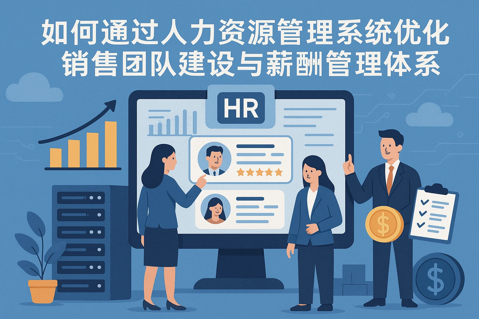 如何通过人力资源管理系统优化销售团队建设与薪酬管理体系