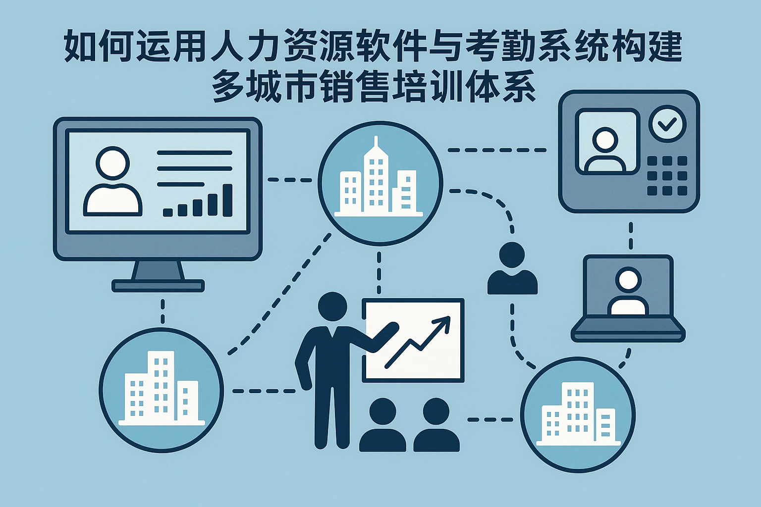 如何运用人力资源软件与考勤系统构建多城市销售培训体系