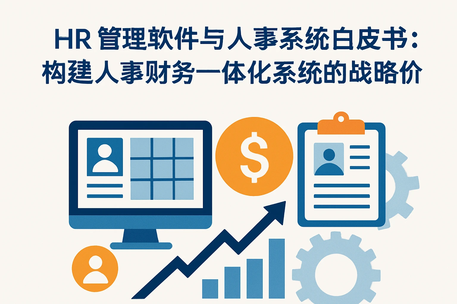 HR管理软件与人事系统白皮书:构建人事财务一体化系统的战略价值