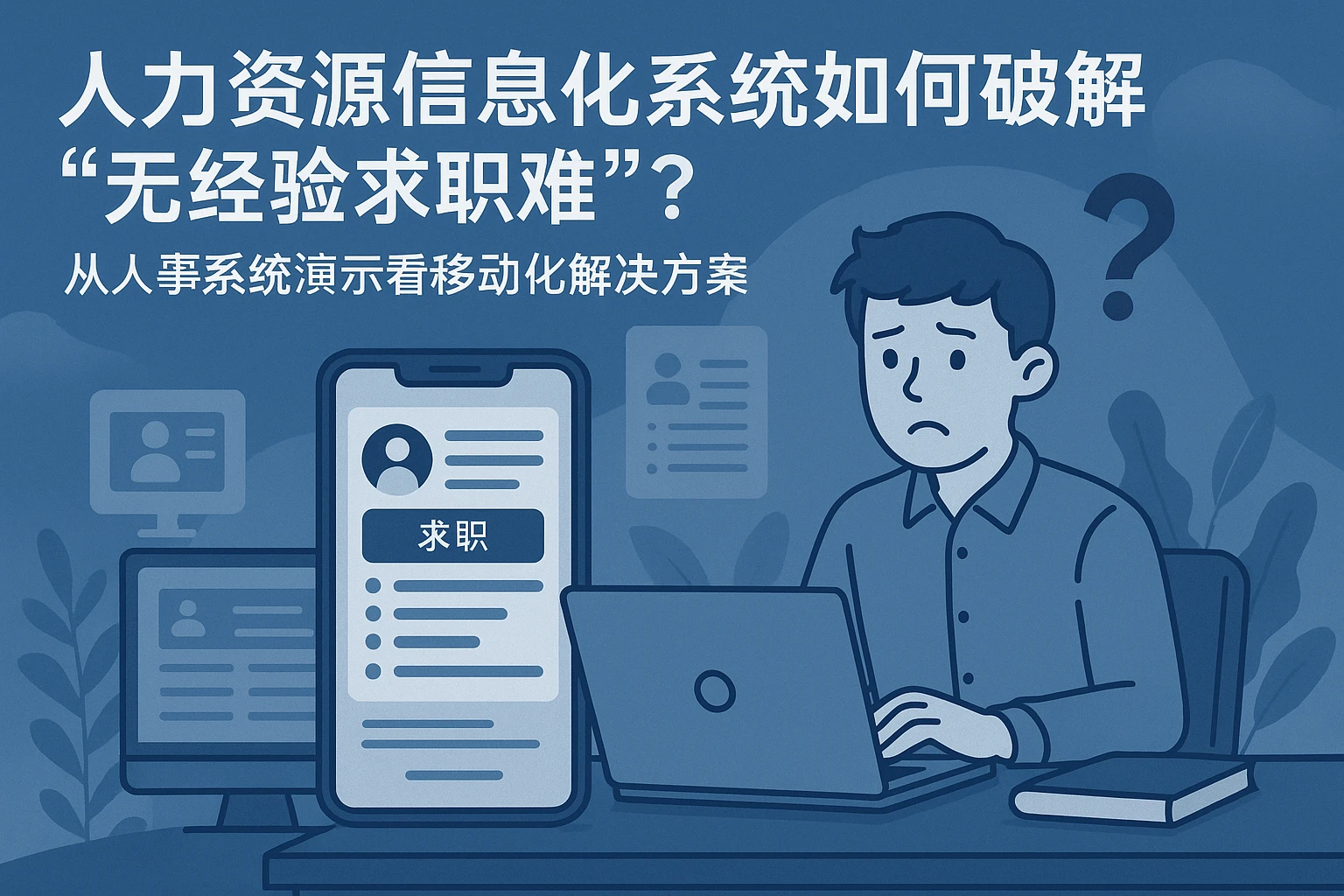 人力资源信息化系统如何破解“无经验求职难”？从人事系统演示看移动化解决方案