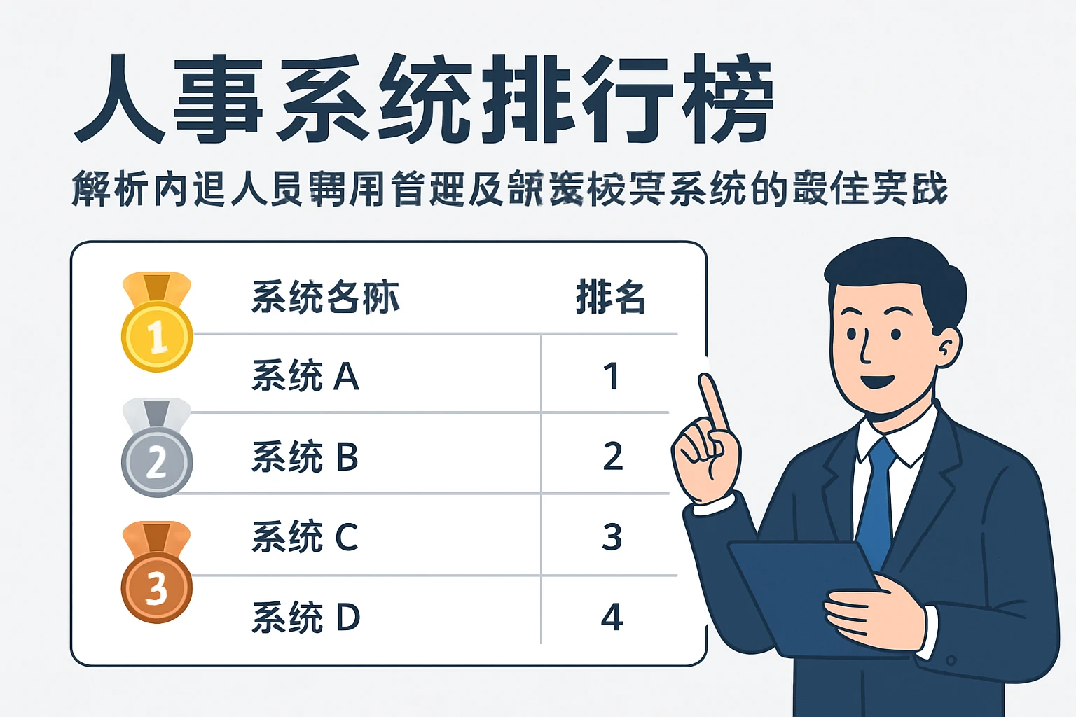 人事系统排行榜:解析内退人员聘用管理及薪资核算系统的最佳实践