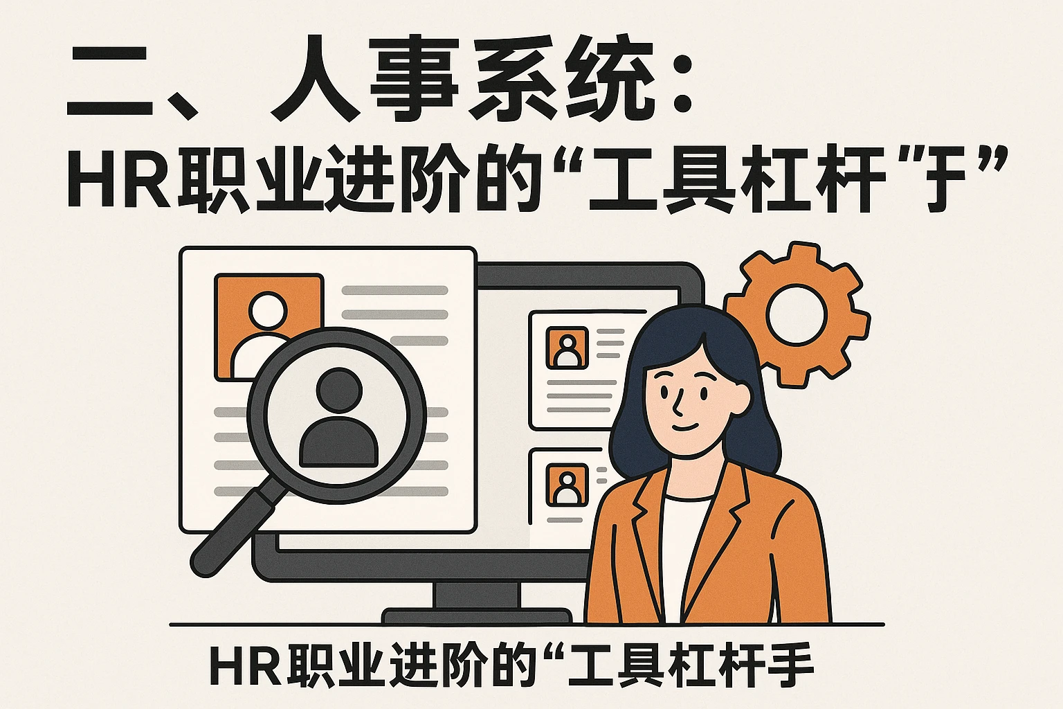 二、人事系统:HR职业进阶的“工具杠杆”