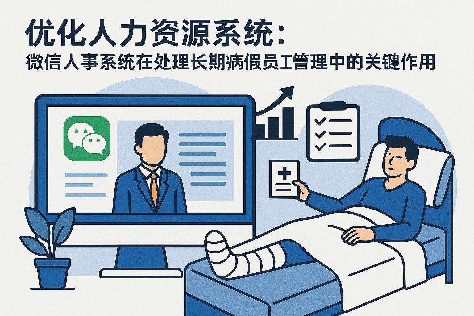 优化人力资源系统:微信人事系统在处理长期病假员工管理中的关键作用