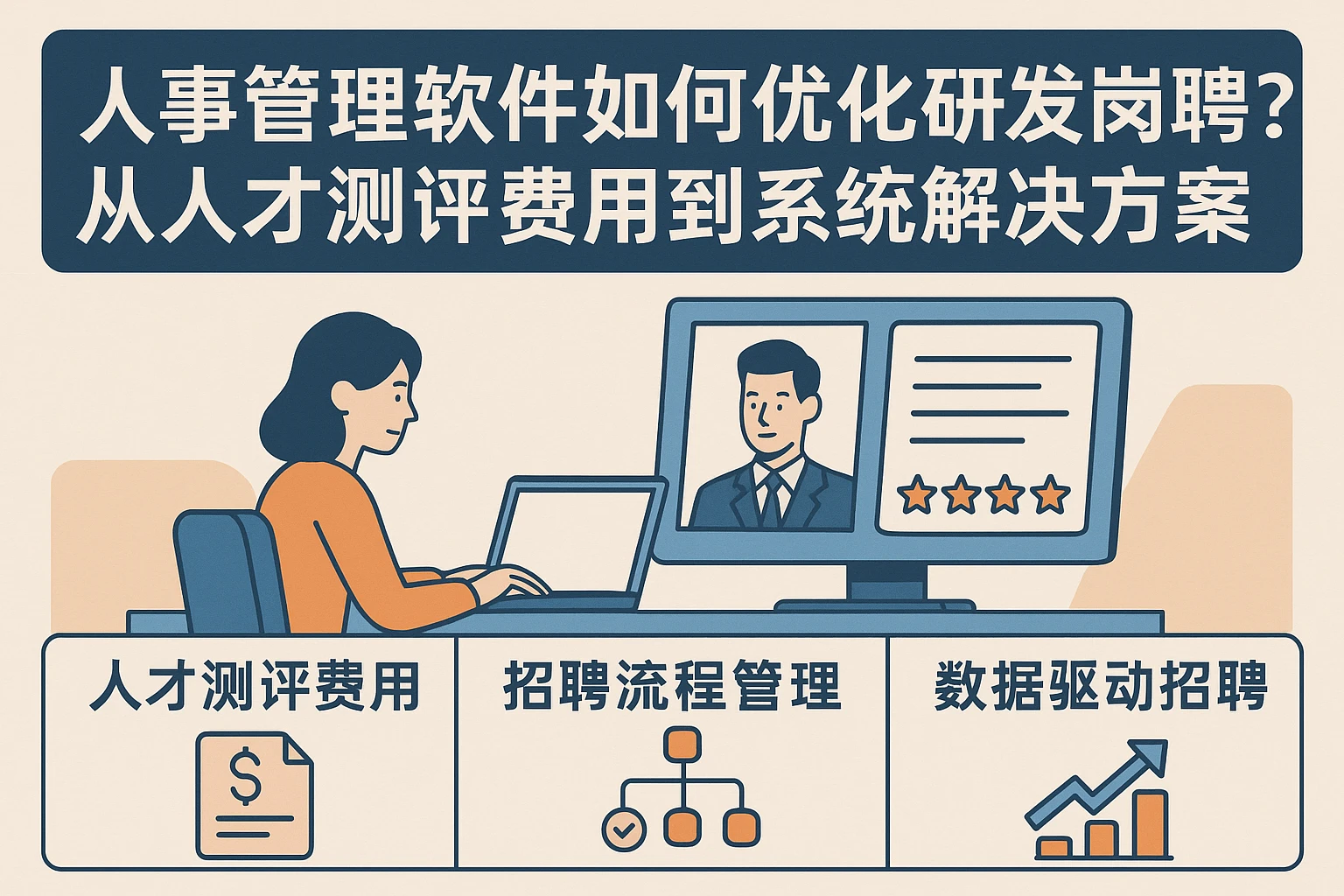 人事管理软件如何优化研发岗位招聘?从人才测评费用到系统解决方案的全解析