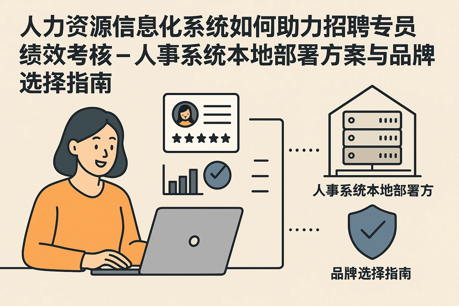 人力资源信息化系统如何助力招聘专员绩效考核 - 人事系统本地部署方案与品牌选择指南