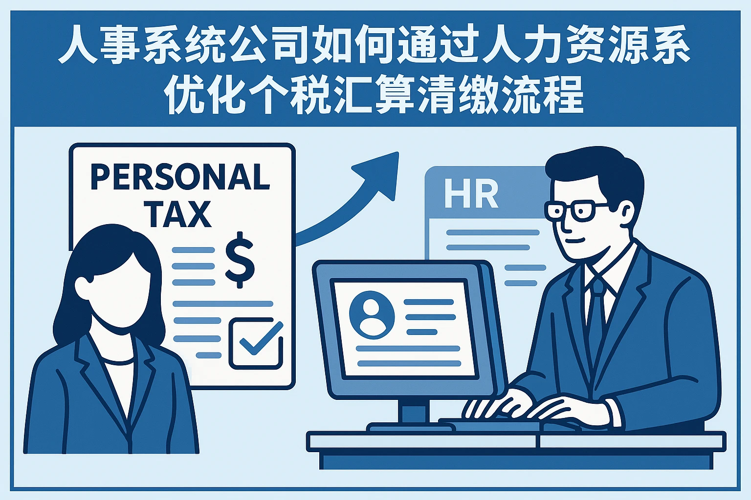 人事系统公司如何通过人力资源系统优化个税汇算清缴流程