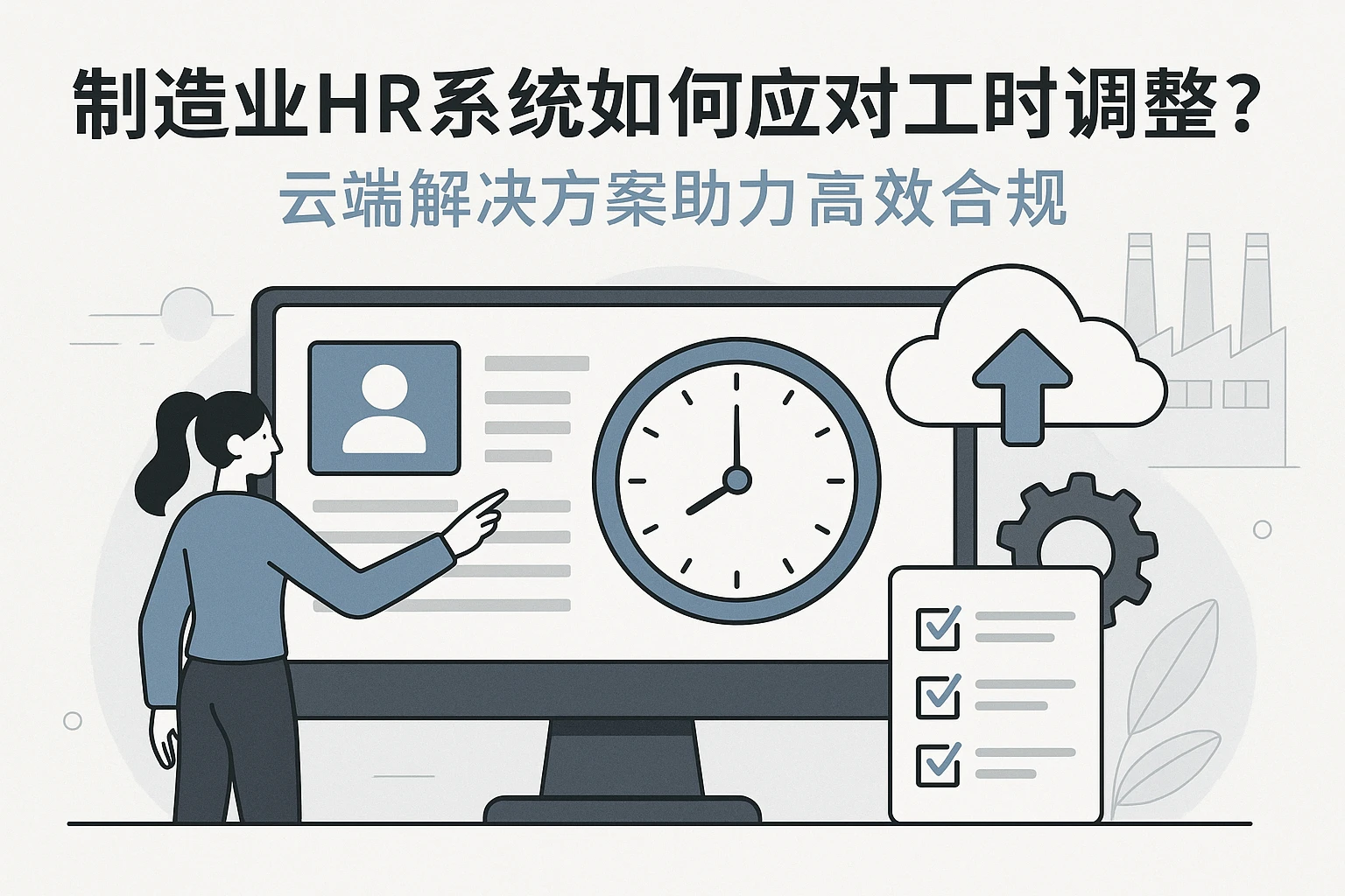 制造业HR系统如何应对工时调整?云端解决方案助力高效合规