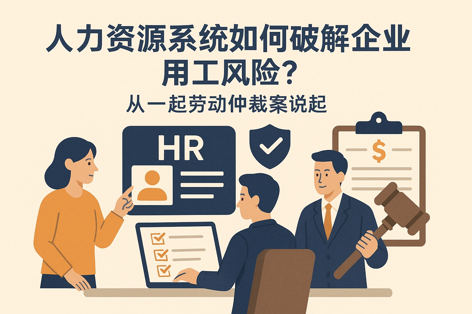 人力资源系统如何破解企业用工风险?从一起劳动仲裁案说起