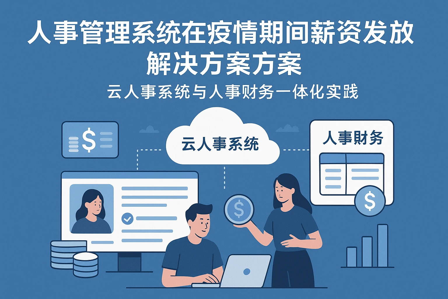 人事管理系统在疫情期间的薪资发放解决方案:云人事系统与人事财务一体化实践