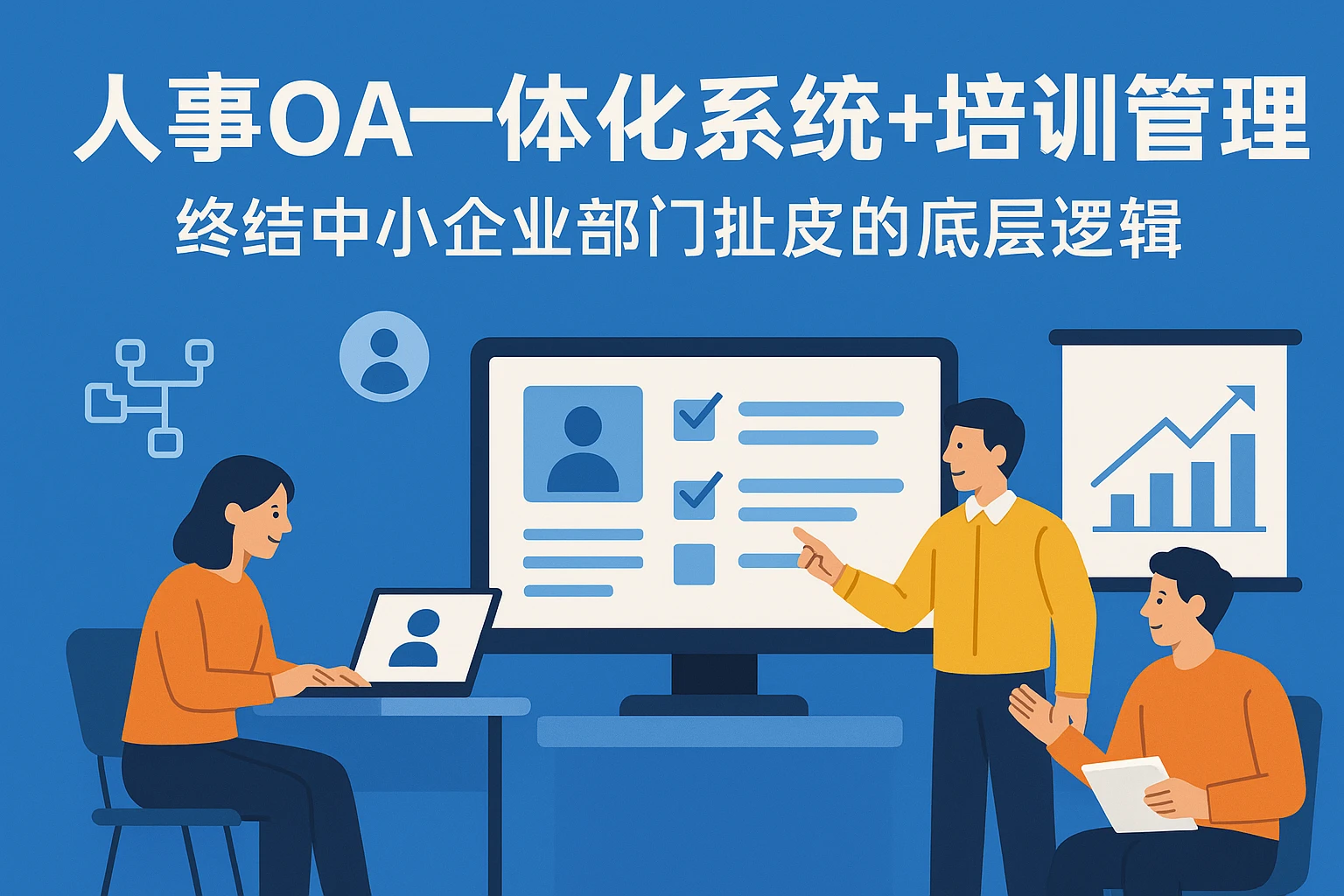 人事OA一体化系统+培训管理:终结中小企业部门扯皮的底层逻辑