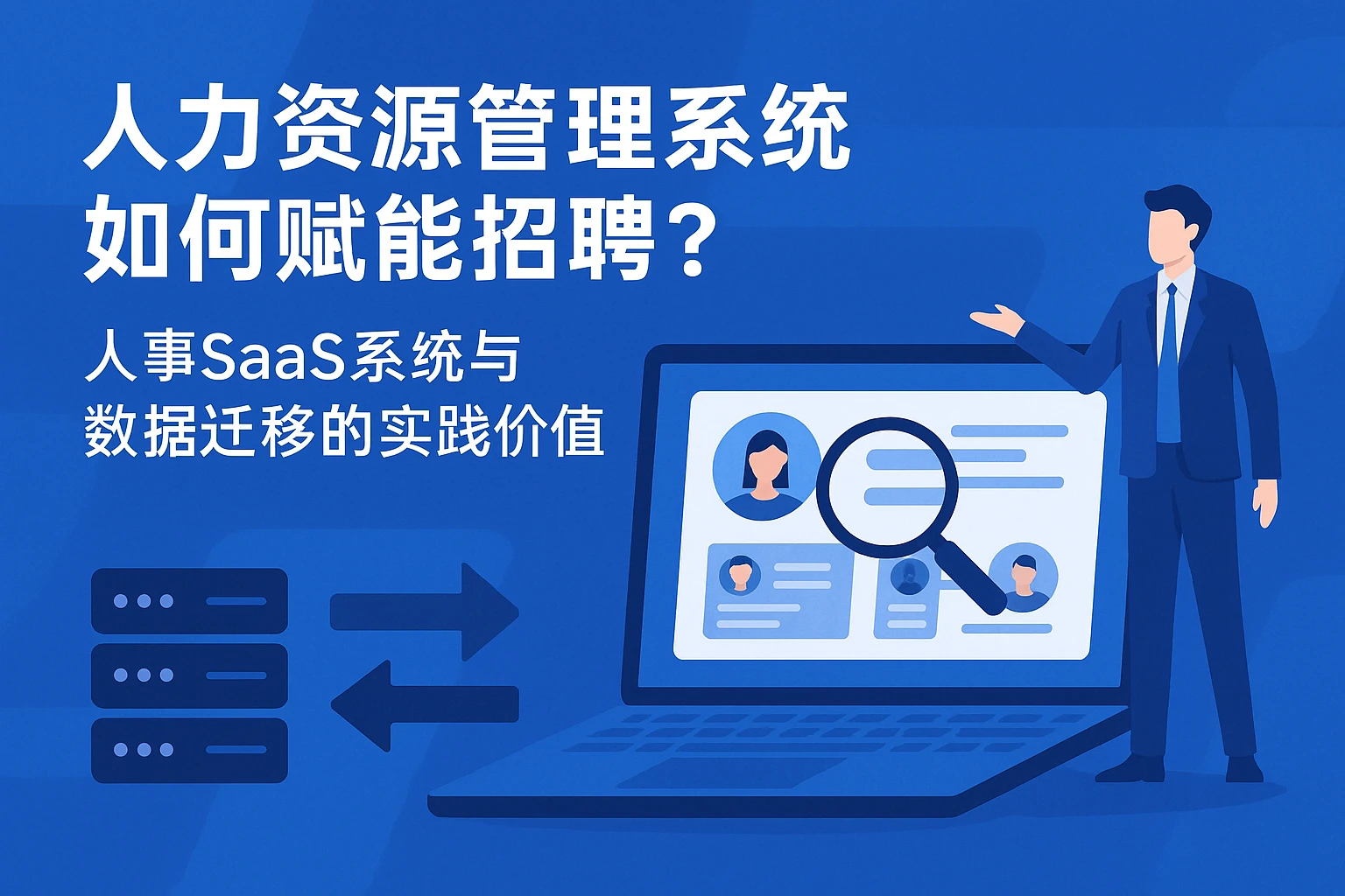 人力资源管理系统如何赋能招聘？人事SaaS系统与数据迁移的实践价值