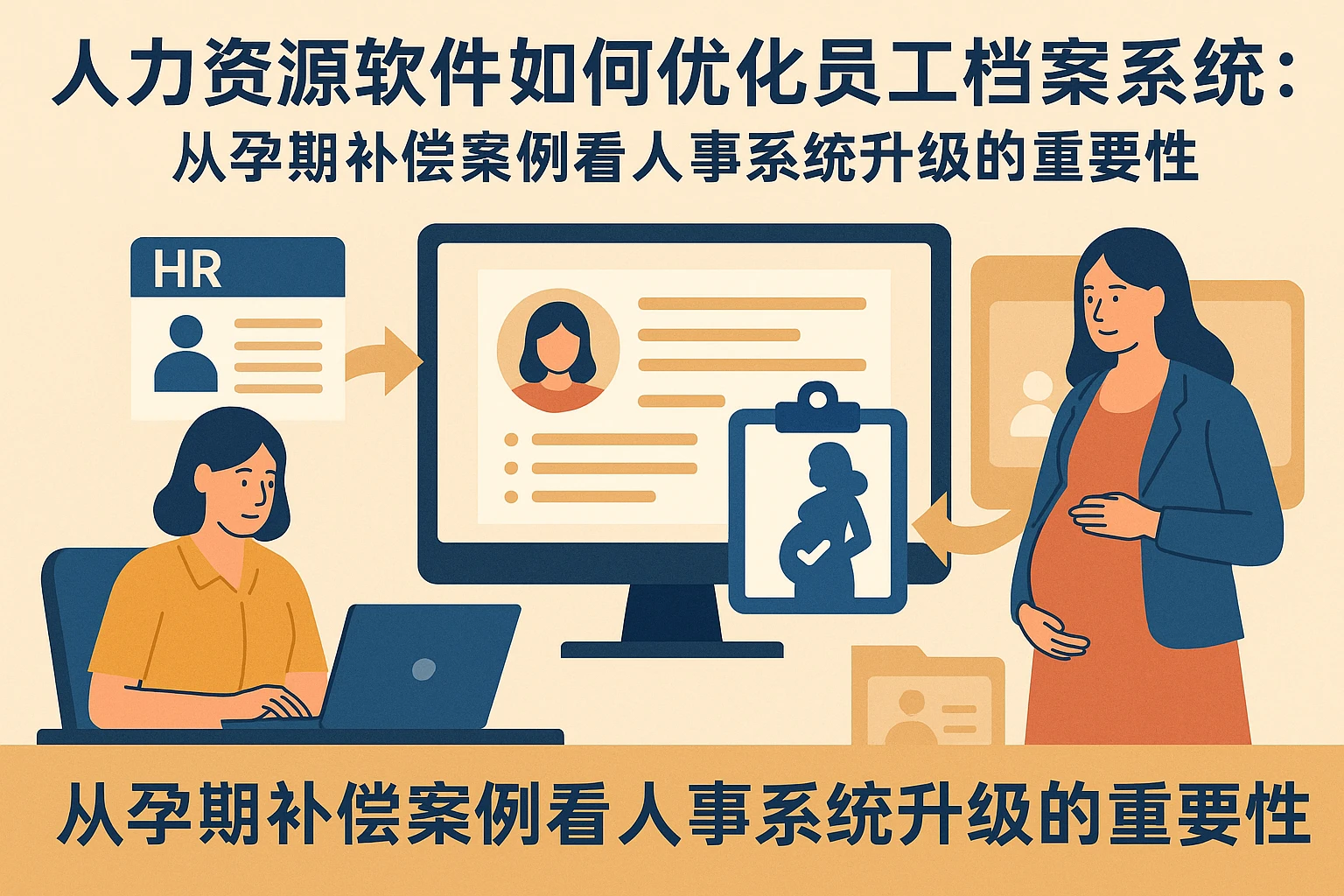 人力资源软件如何优化员工档案系统：从孕期补偿案例看人事系统升级的重要性