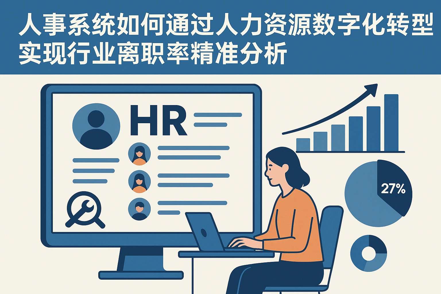 人事系统如何通过人力资源数字化转型实现行业离职率精准分析