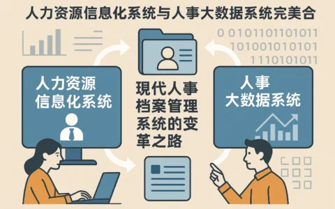 人力资源信息化系统与人事大数据系统的完美融合：现代人事档案管理系统的变革之路