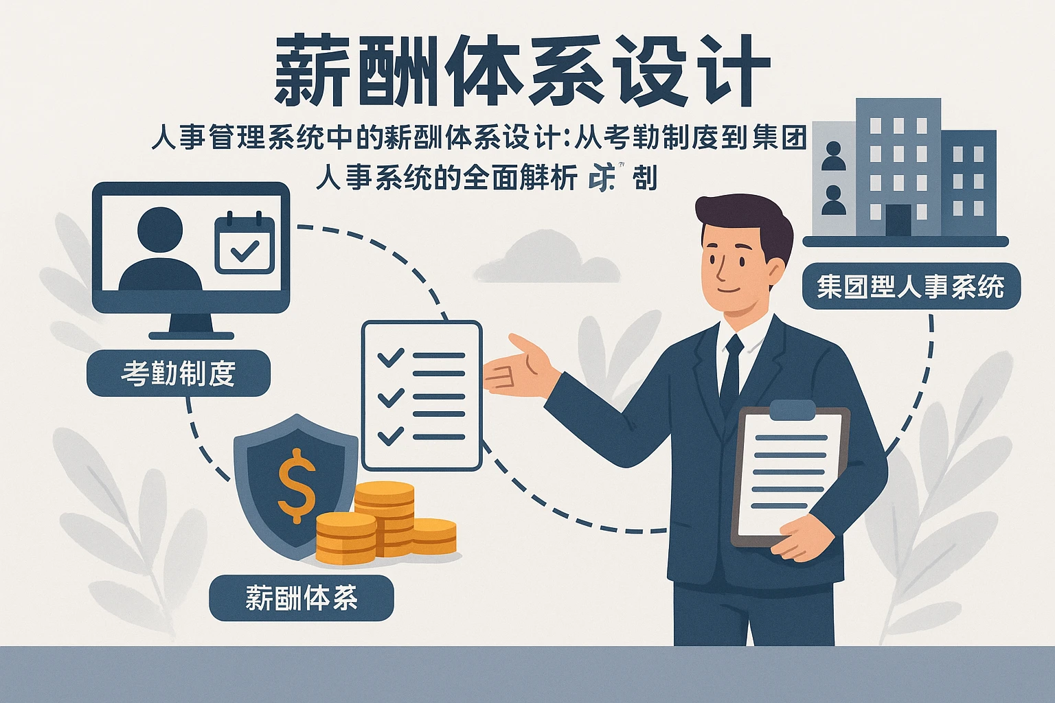 人事管理系统中的薪酬体系设计:从考勤制度到集团型人事系统的全面解析