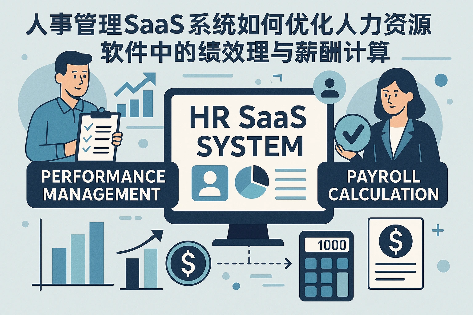 人事管理SaaS系统如何优化人力资源软件中的绩效管理与薪酬计算