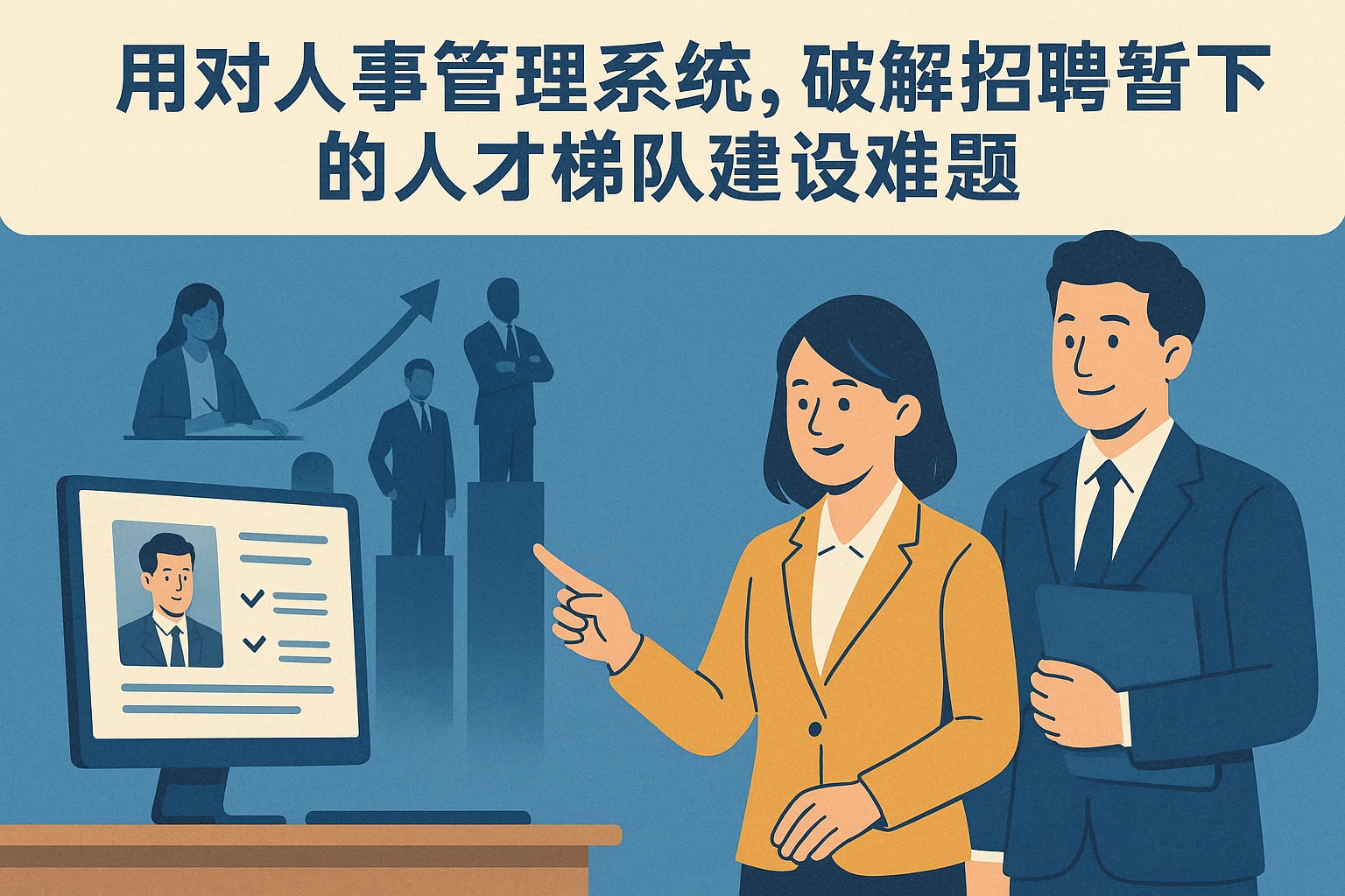 用对人事管理系统，破解招聘暂缓下的人才梯队建设难题